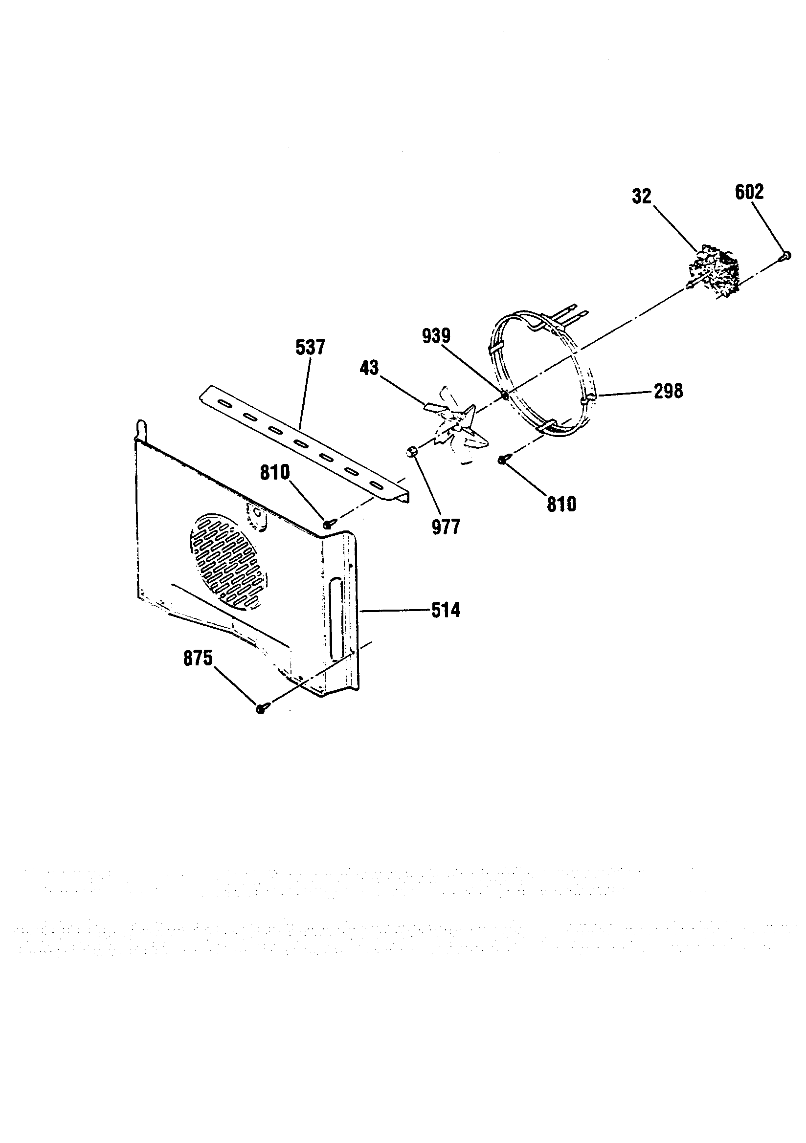 Kenmore 91141785890 fan motor diagram