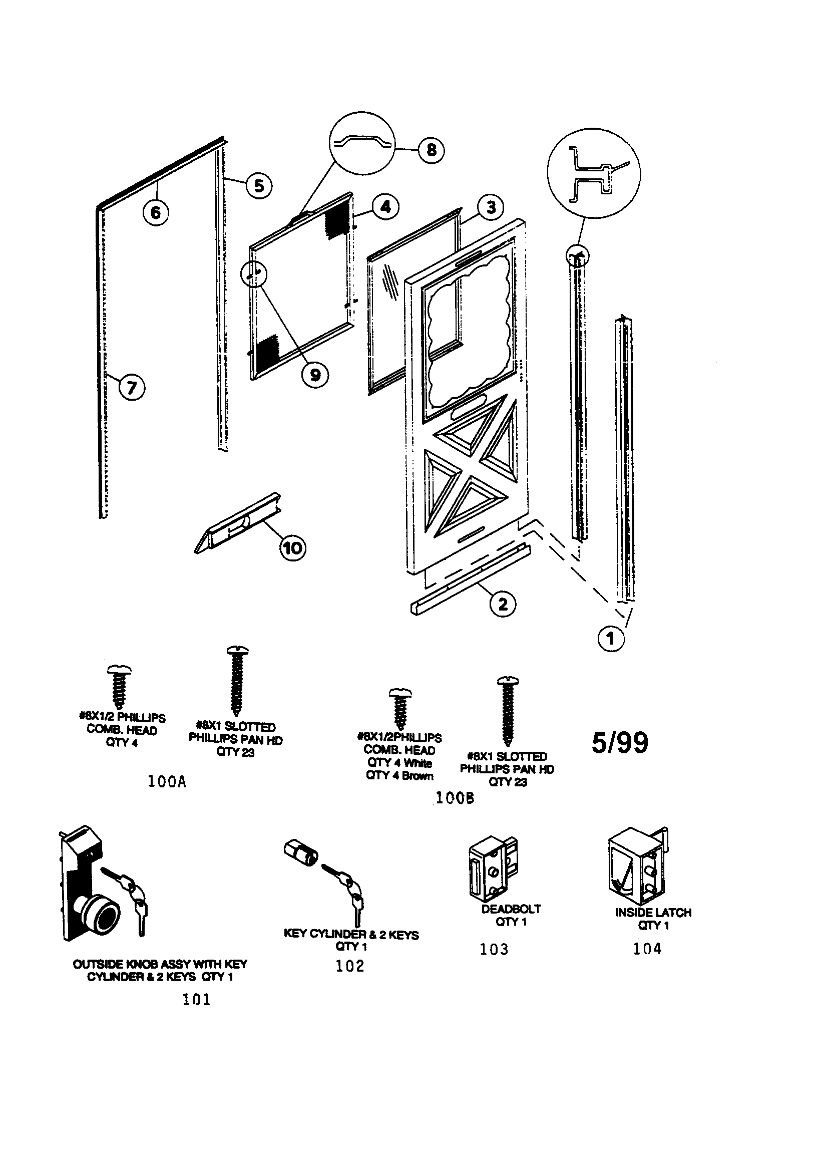 Forever FTR-32WHL forever door diagram
