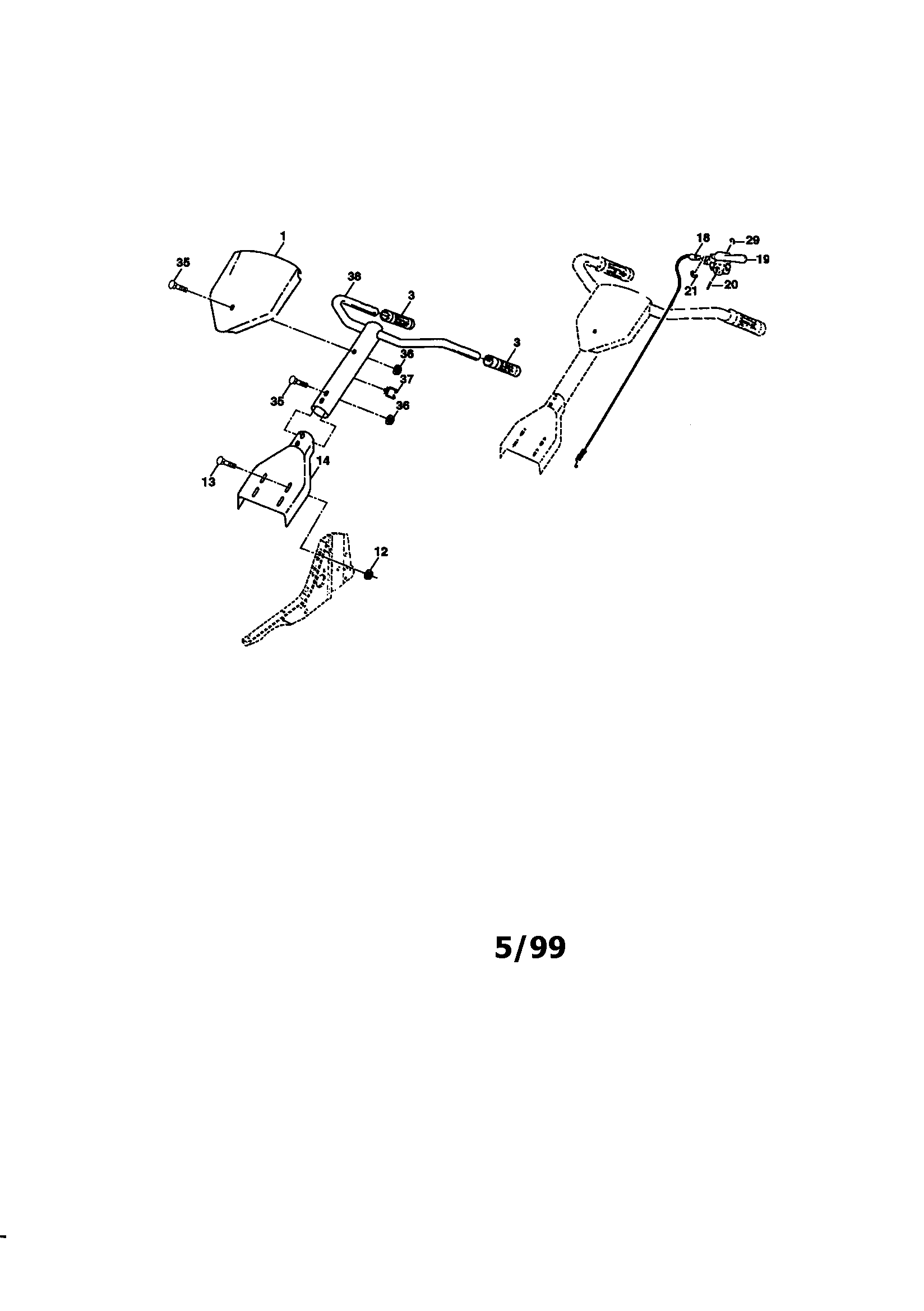Craftsman 917292391 handles diagram