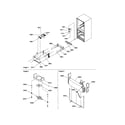 Kenmore 59669872990 evaporator/freezer control assembly diagram