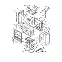 Whirlpool SF357BEHW0 chassis diagram