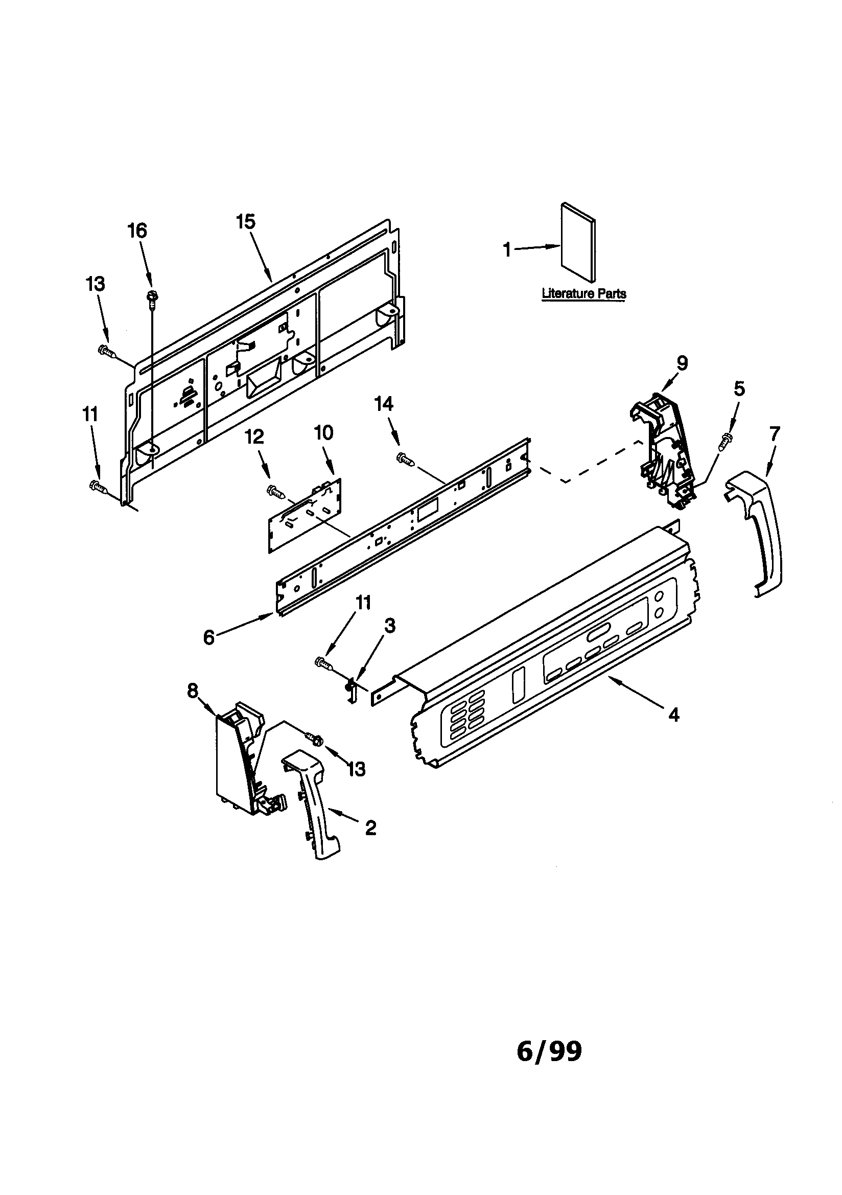 Kenmore Elite 11060056990 console panel diagram