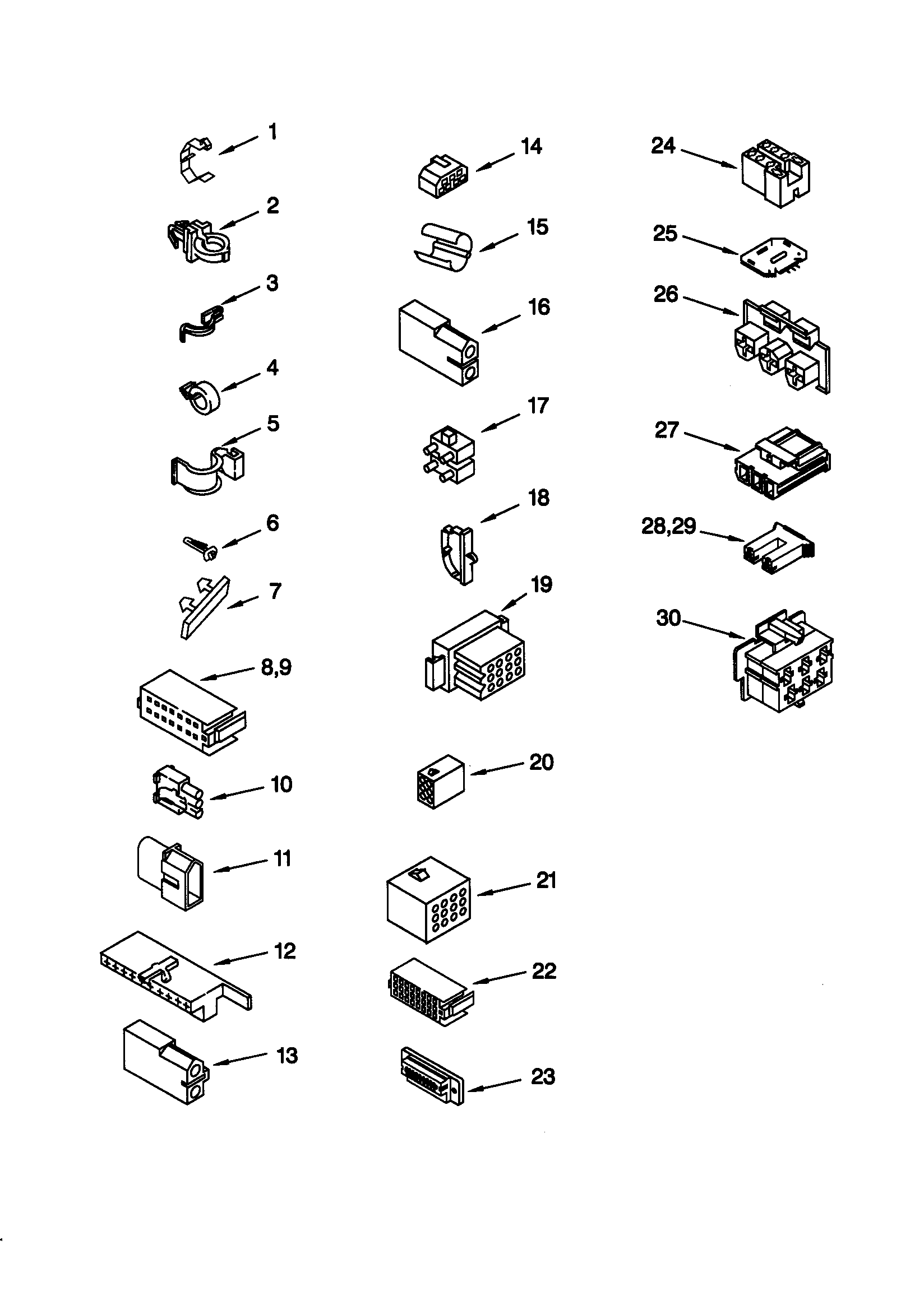Kenmore 11020952990 wiring harness diagram