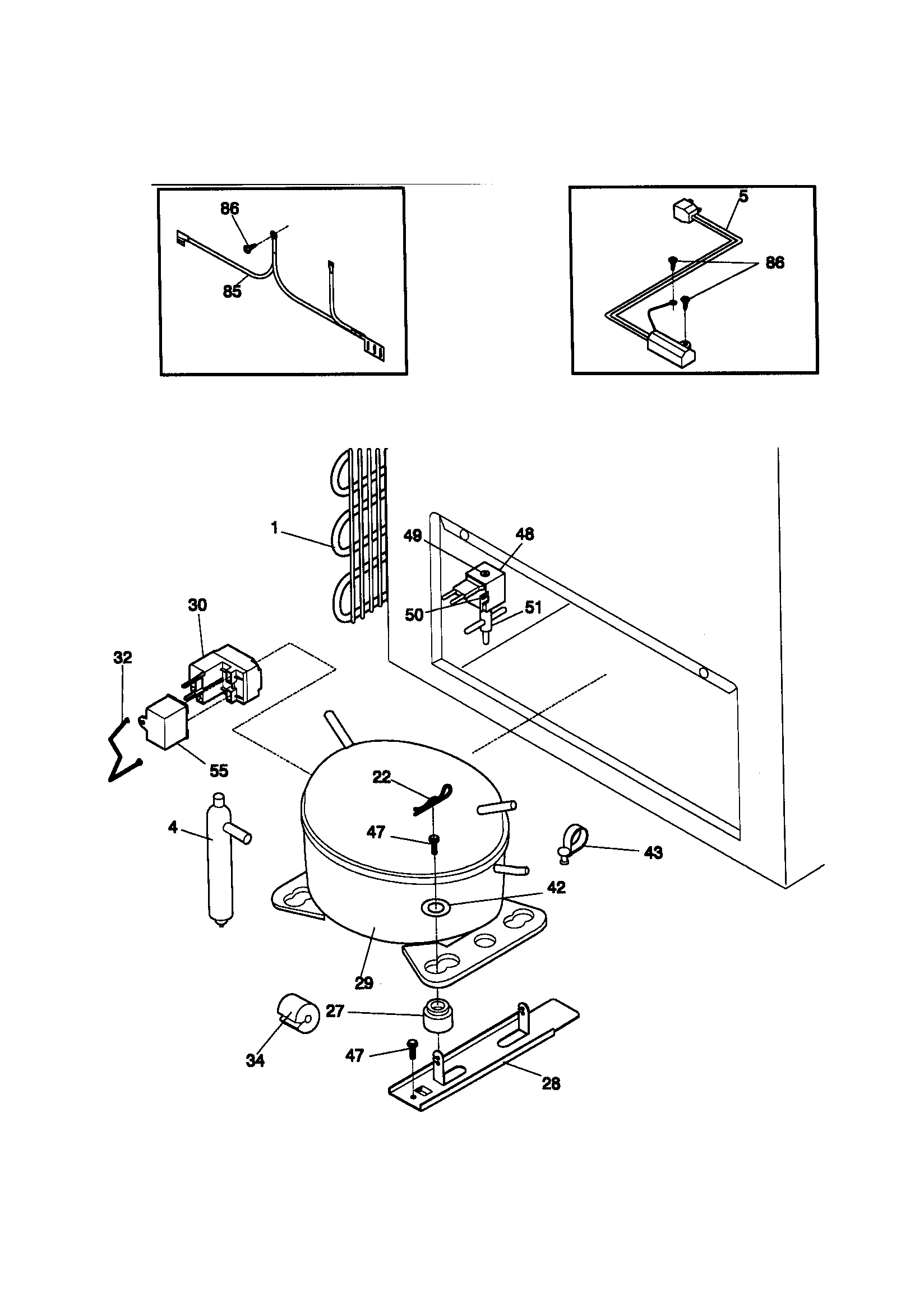 Kenmore 25319821991 system diagram