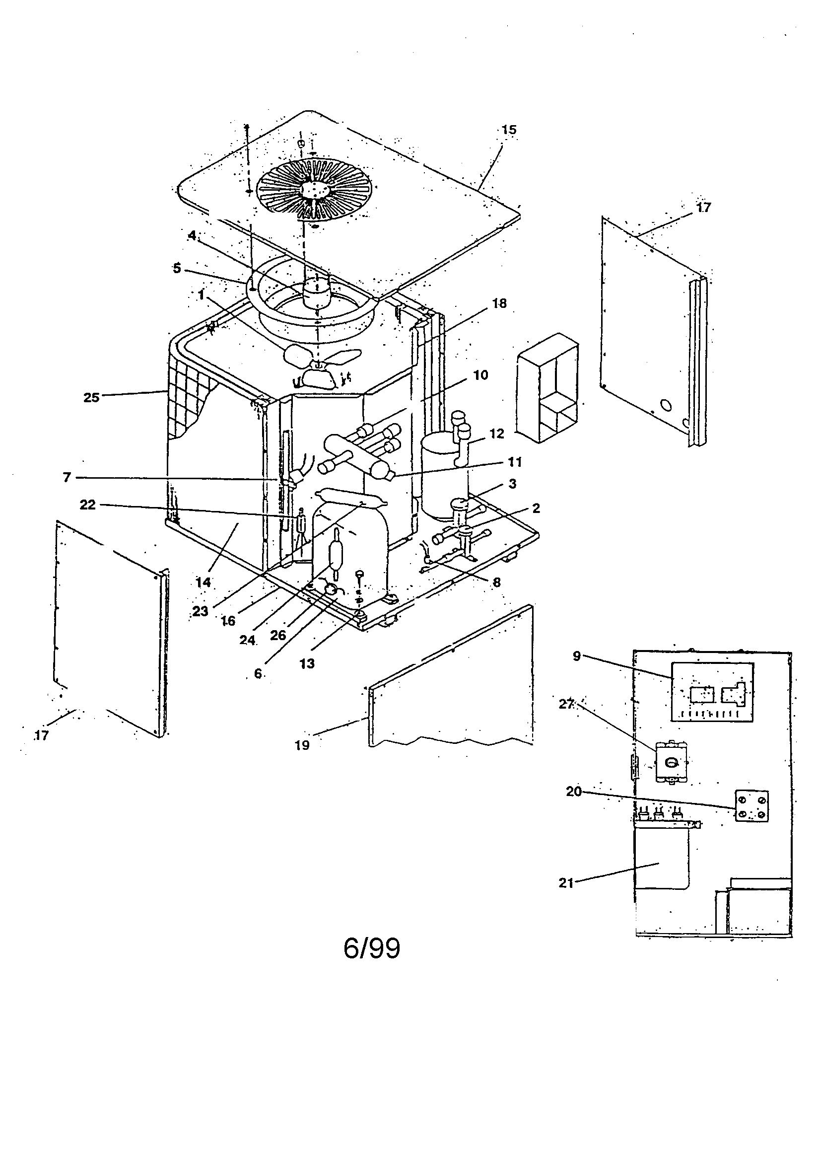 GMC CPH30-1FB replacement parts diagram