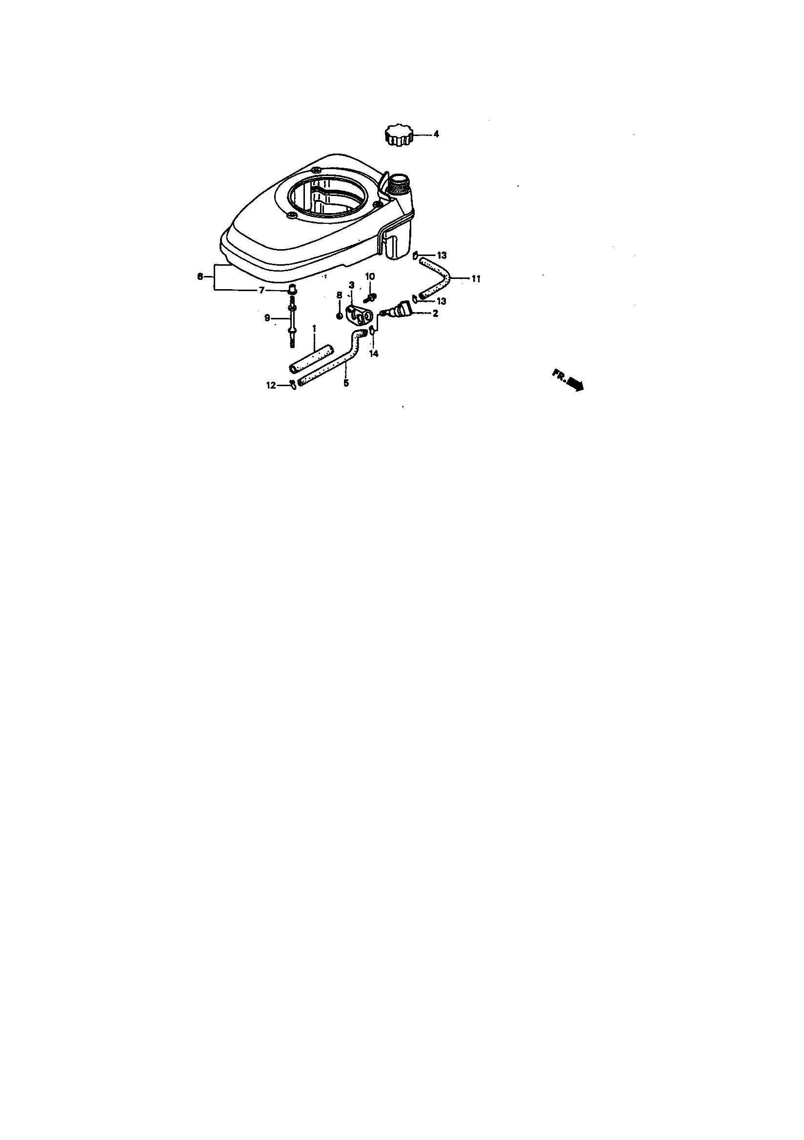 Snapper ERP217017BV fan cover diagram
