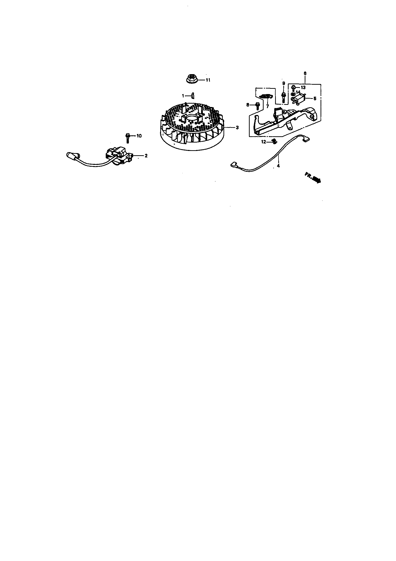 Snapper ERP217017BV flywheel diagram