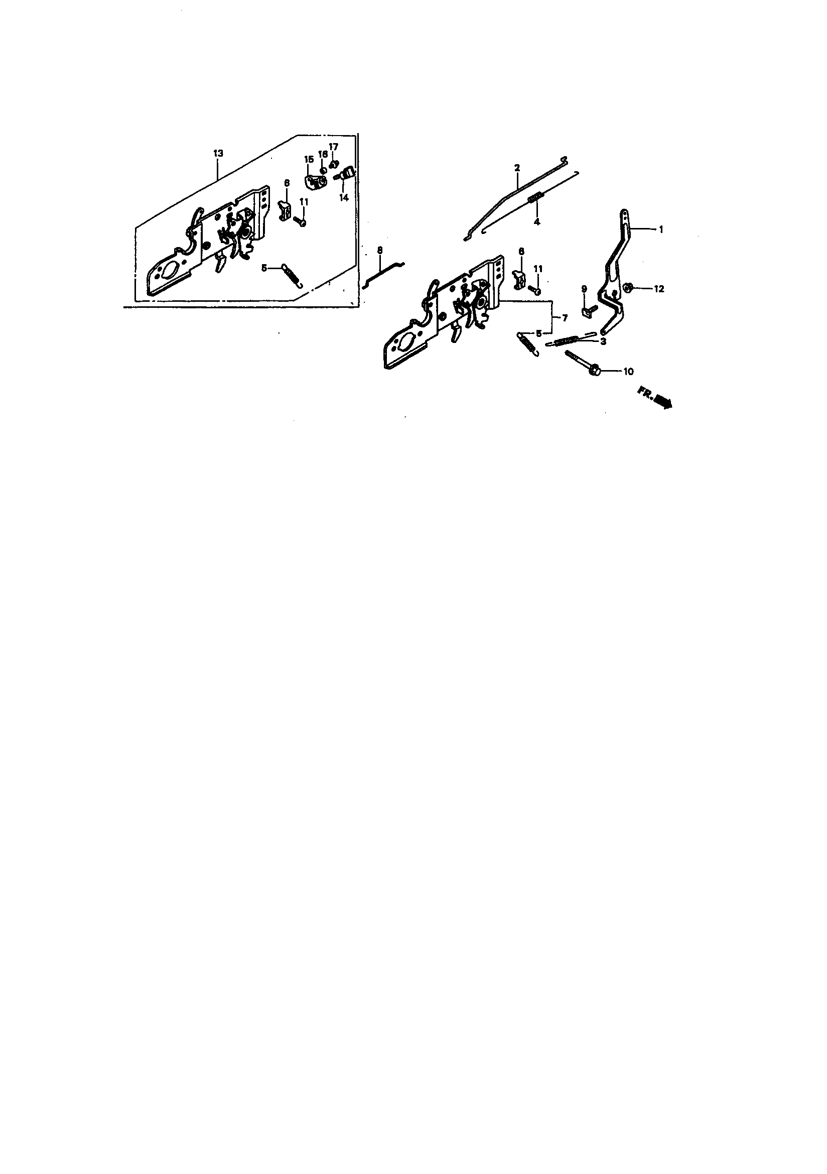 Snapper ERP217017BV control diagram