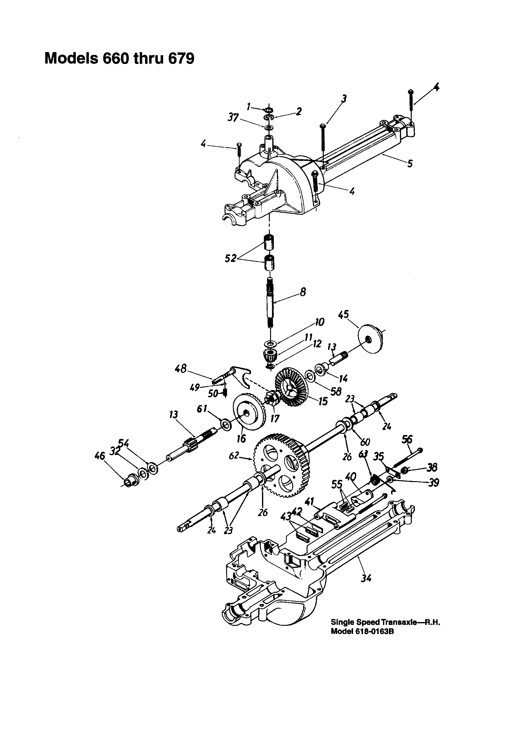 MTD 670 transmission diagram