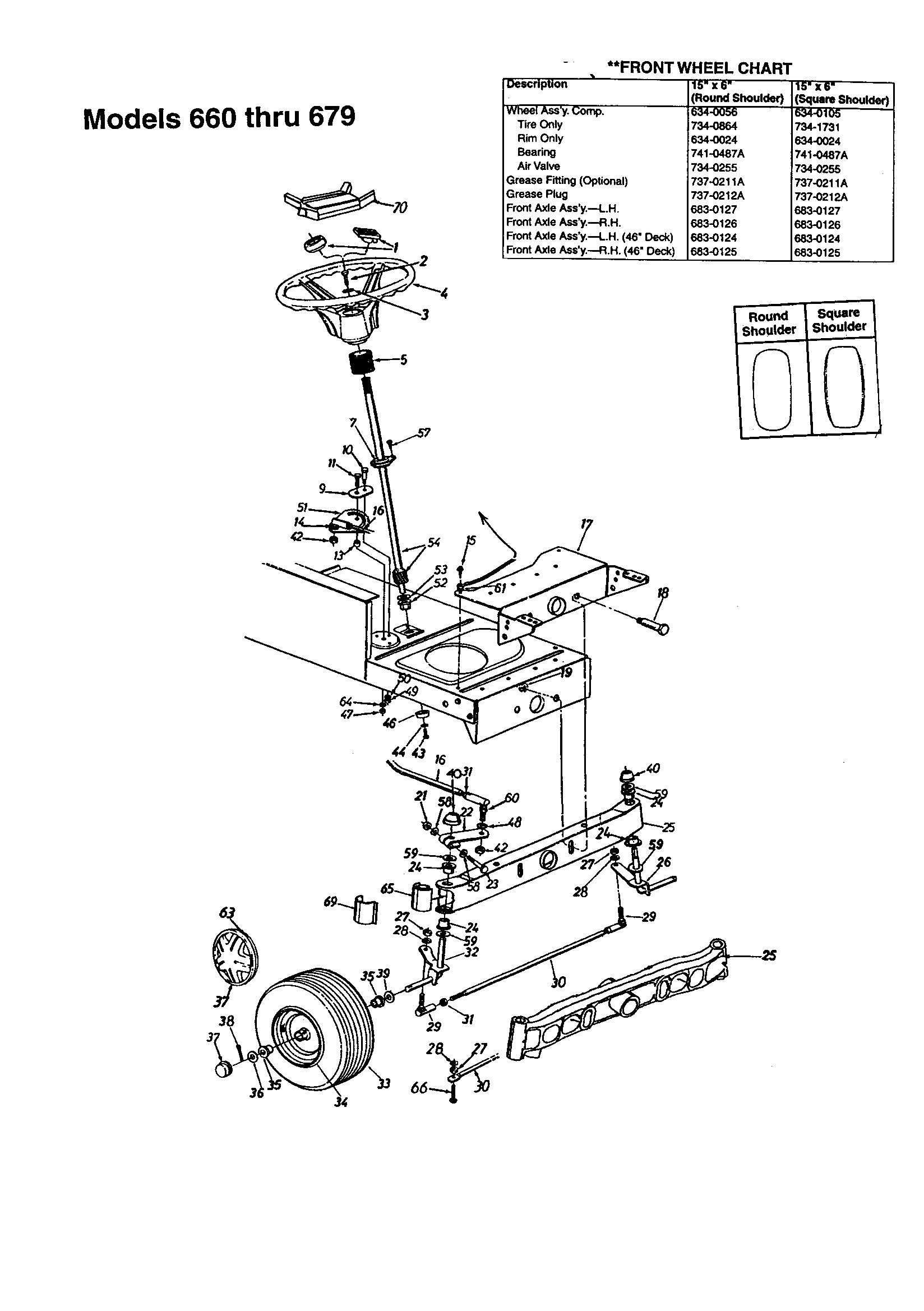MTD 677 steering diagram