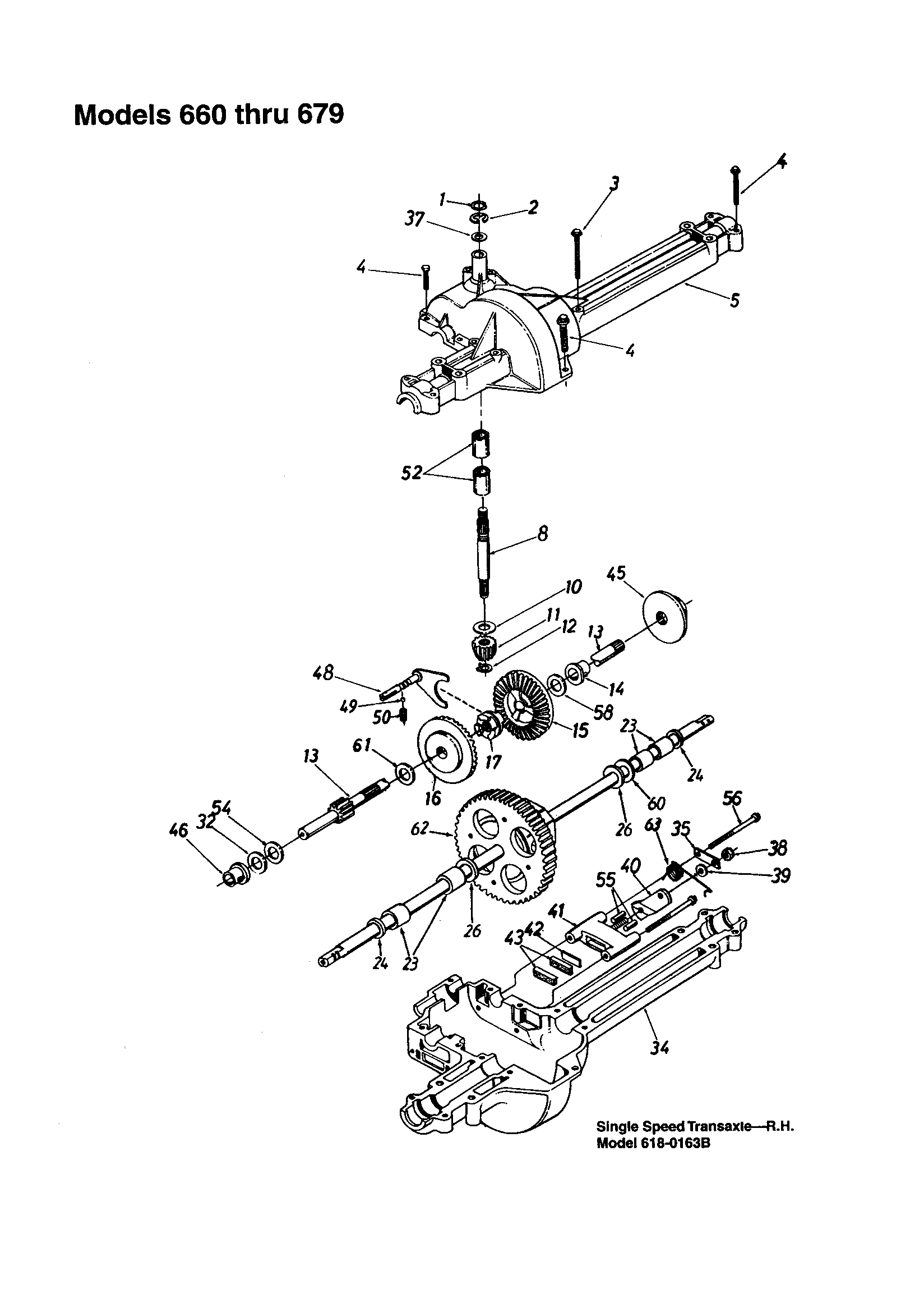 MTD 677 transmission diagram