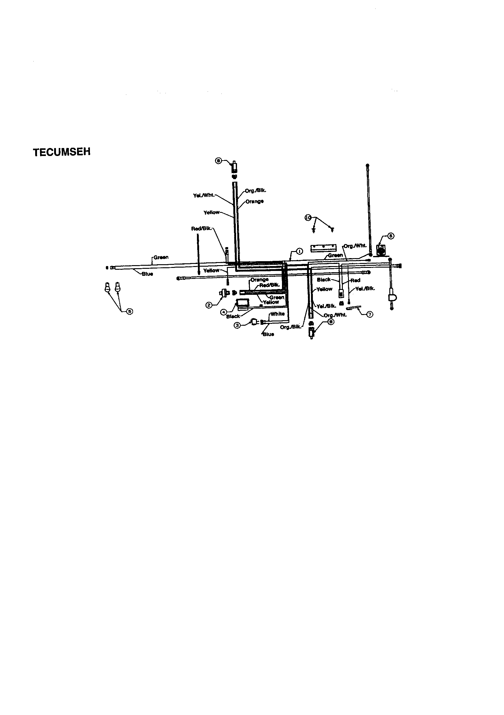 MTD 677 tecumseh diagram