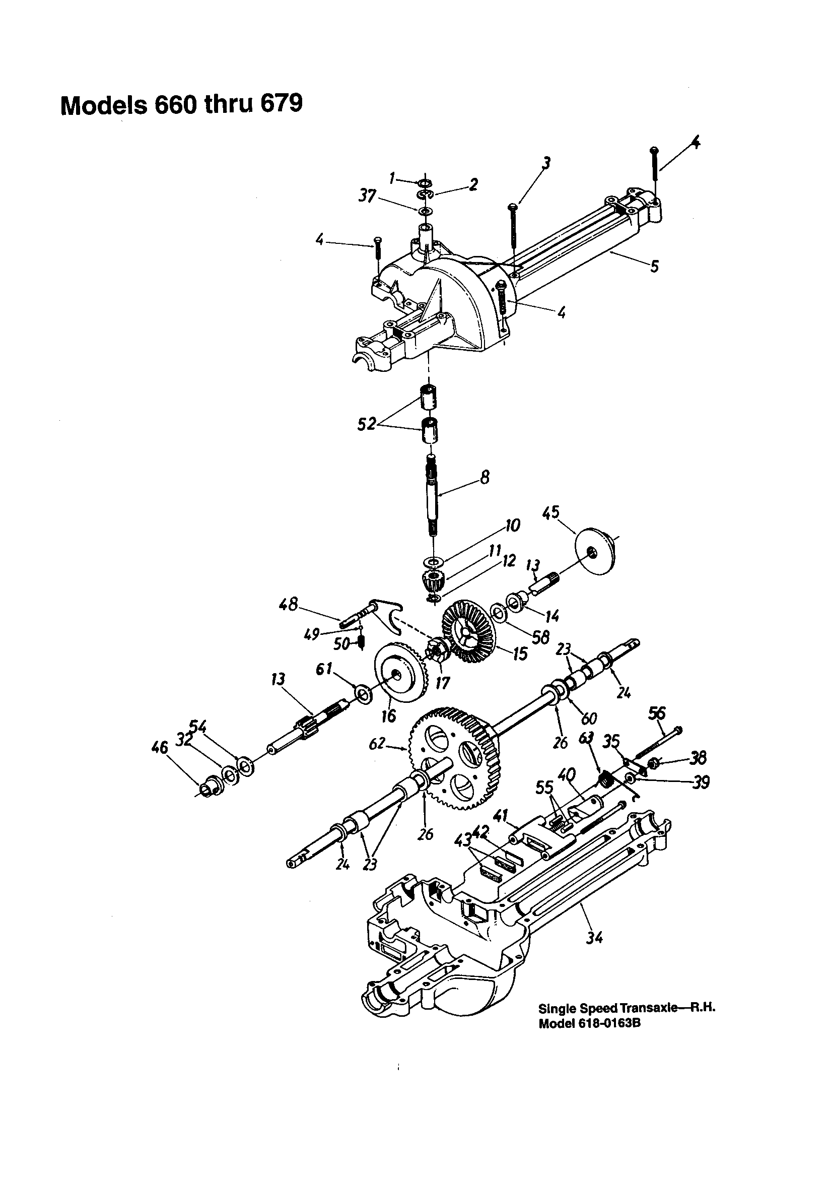 MTD 13AM675G062 transmission diagram