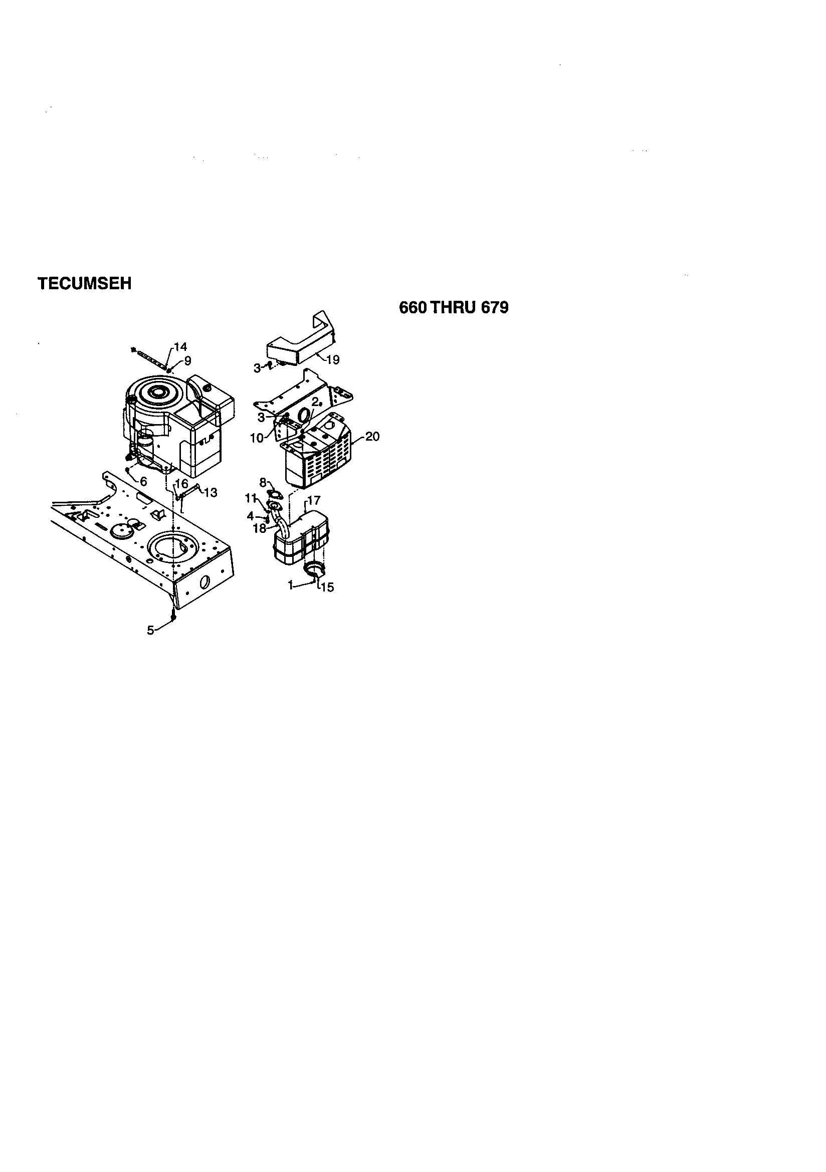 MTD 13AM675G062 tecumseh diagram