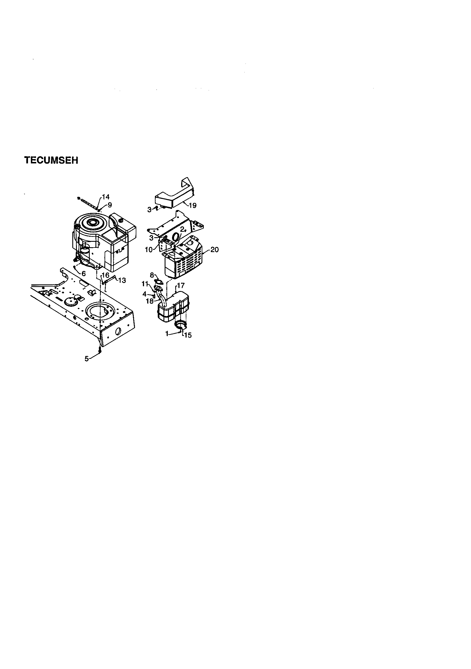 MTD 671 tecumseh diagram