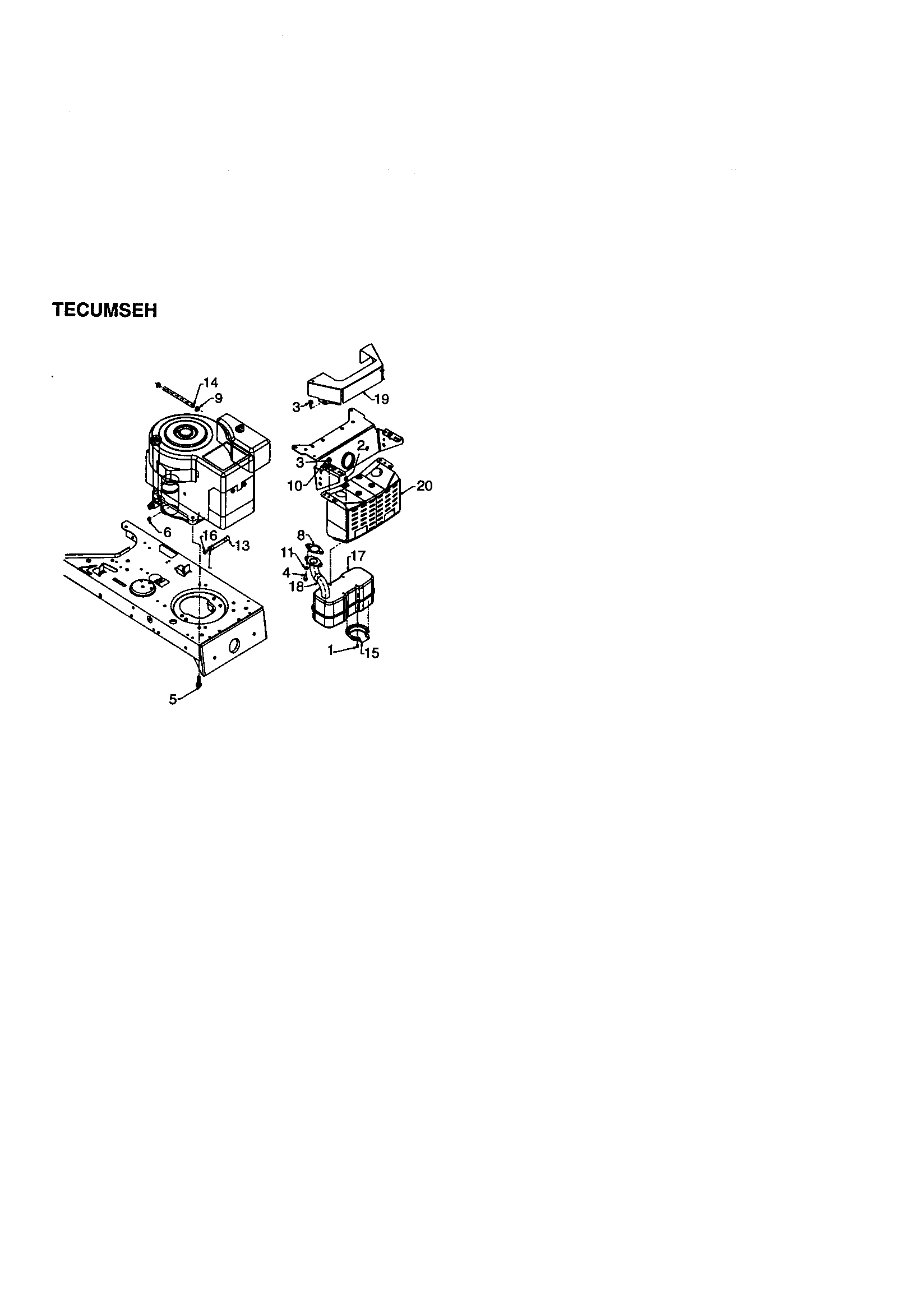 MTD 672 tecumseh air flow diagram