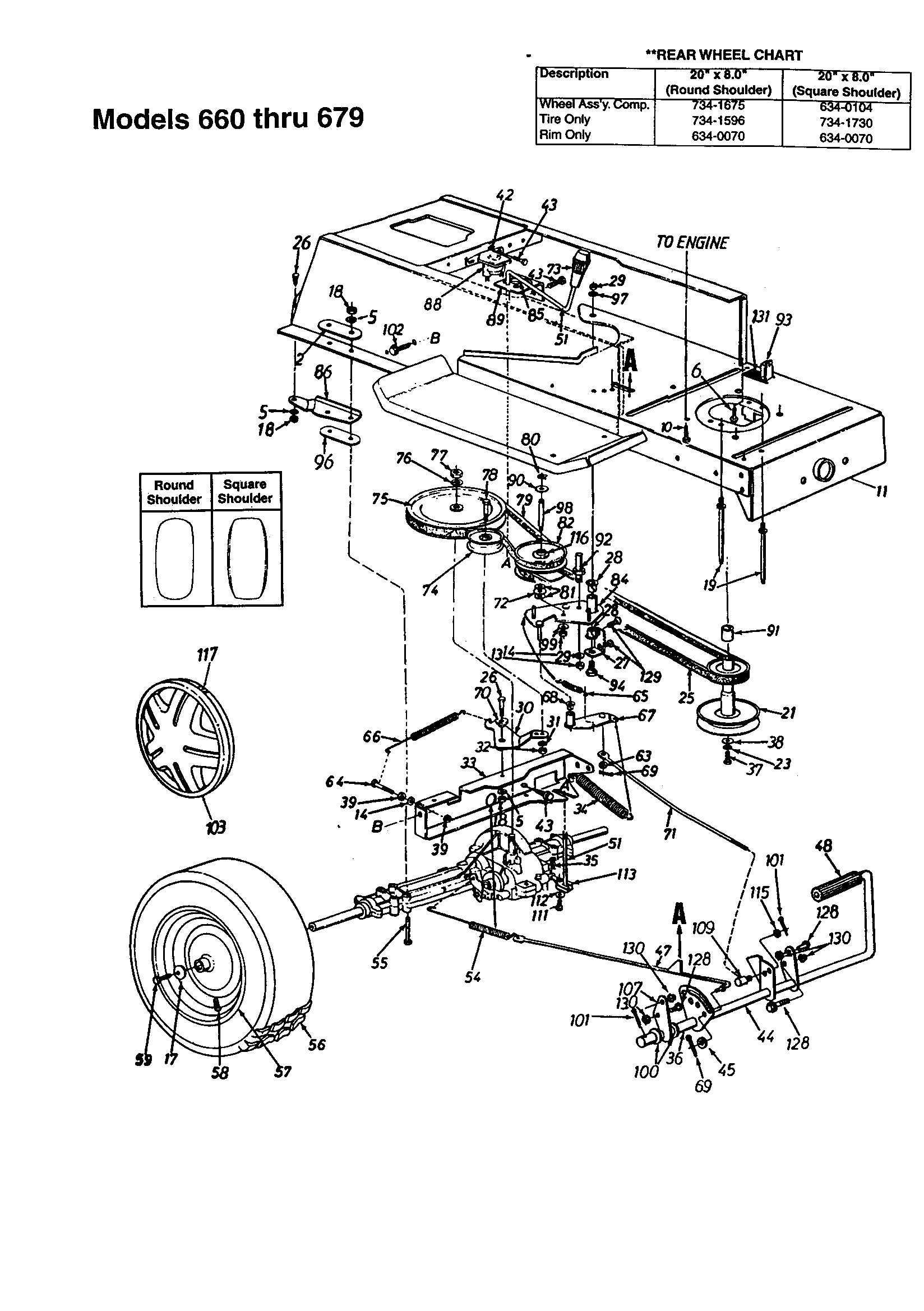 MTD 679 drive diagram
