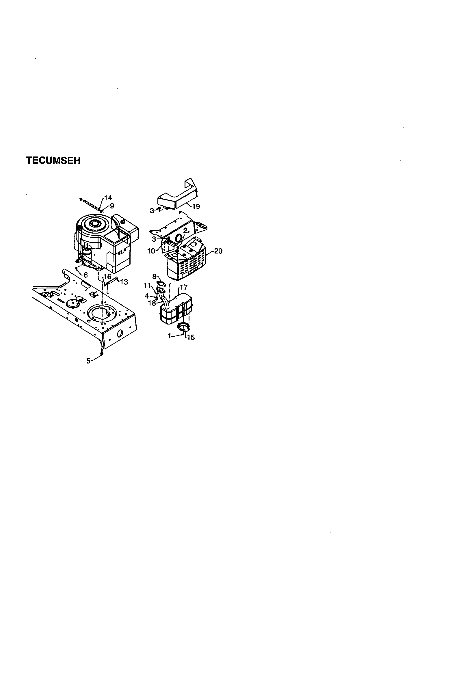 MTD 679 tecumseh air flow diagram