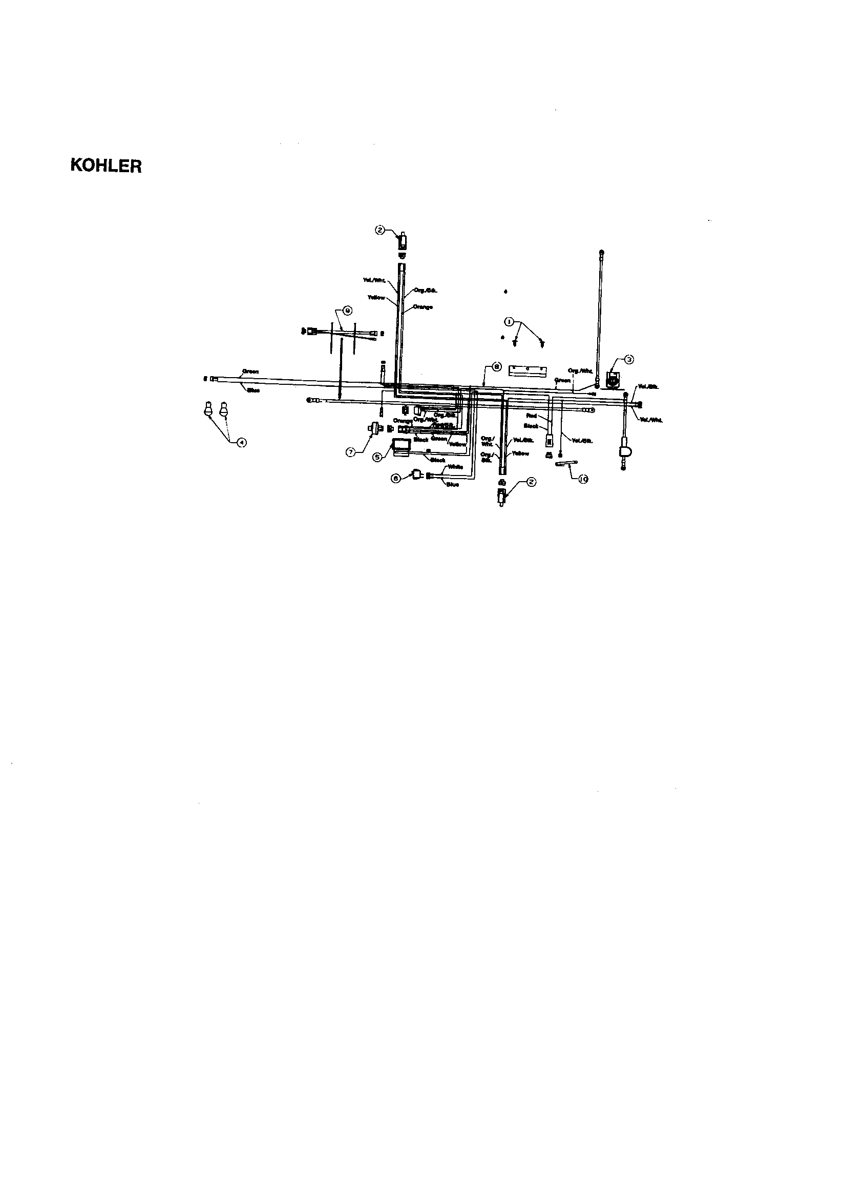 MTD 679 kohler wiring diagram