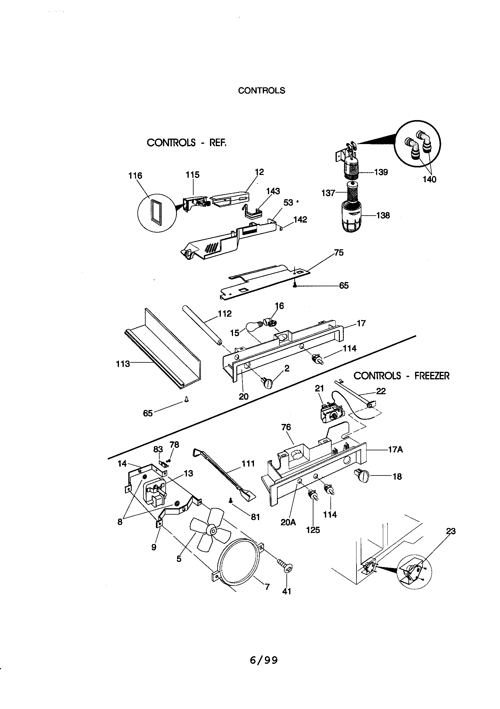 Kenmore 25358672893 controls diagram