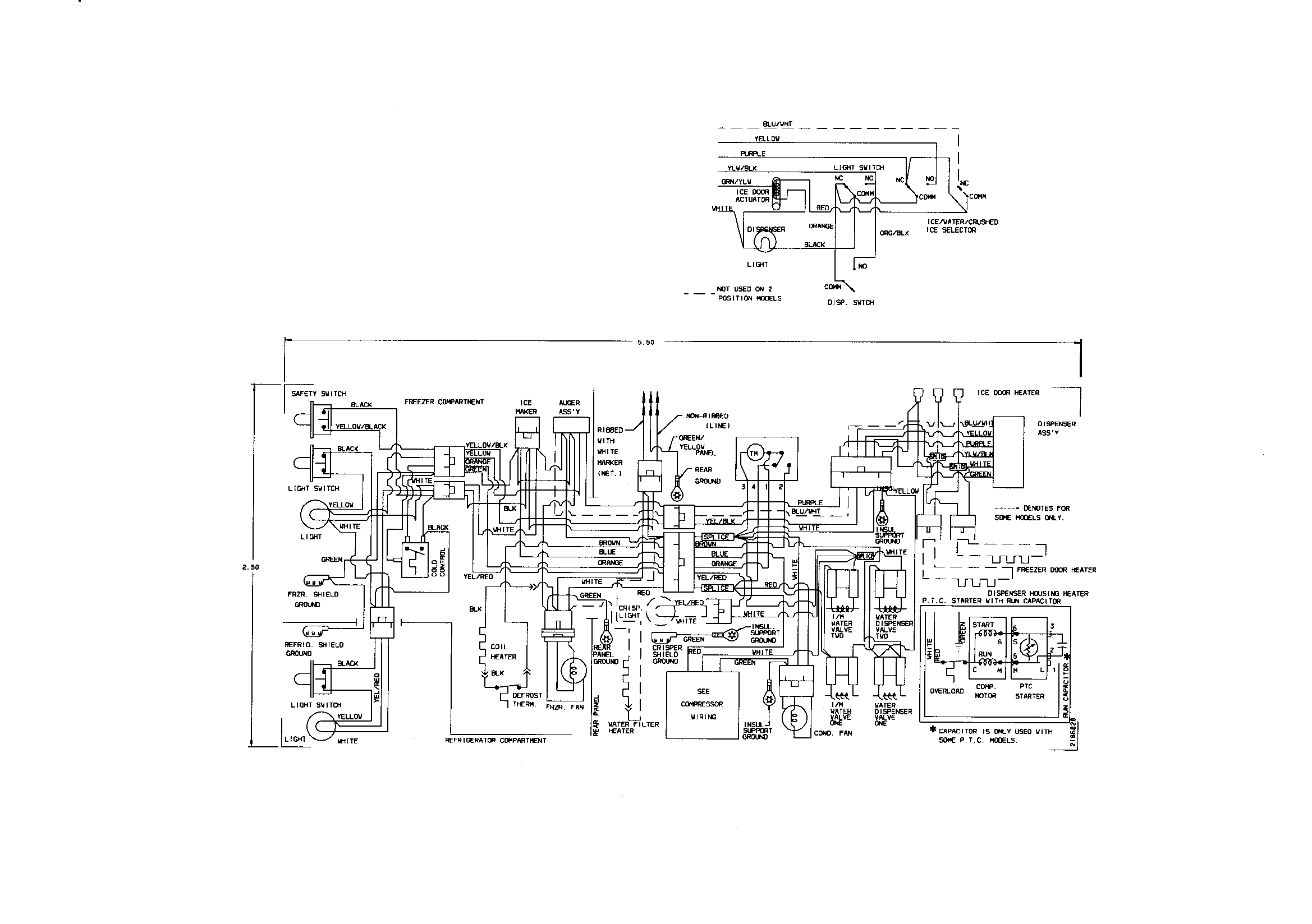 Kenmore 25358672892 wiring diagram