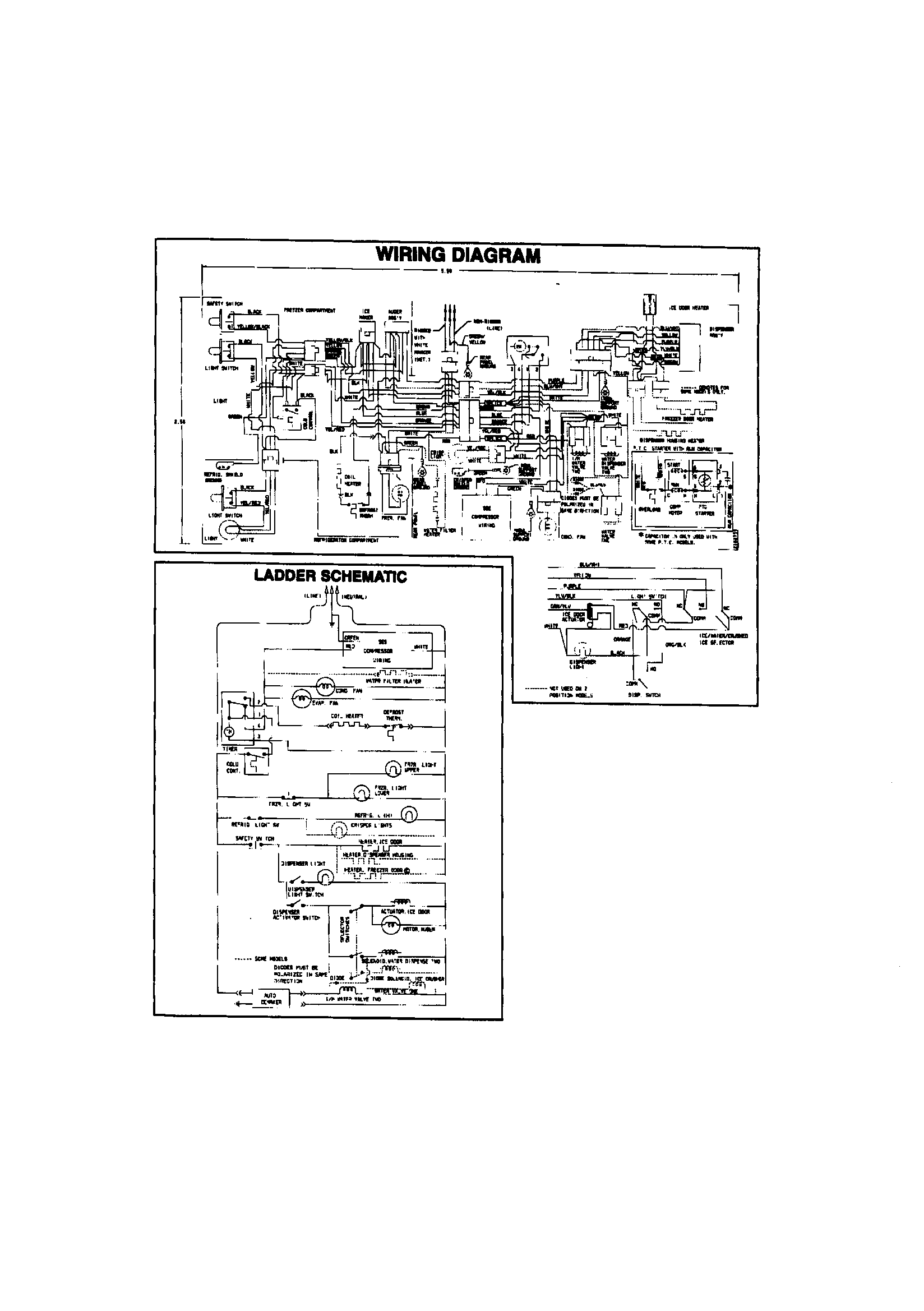 Kenmore 25358677894 wiring diagram