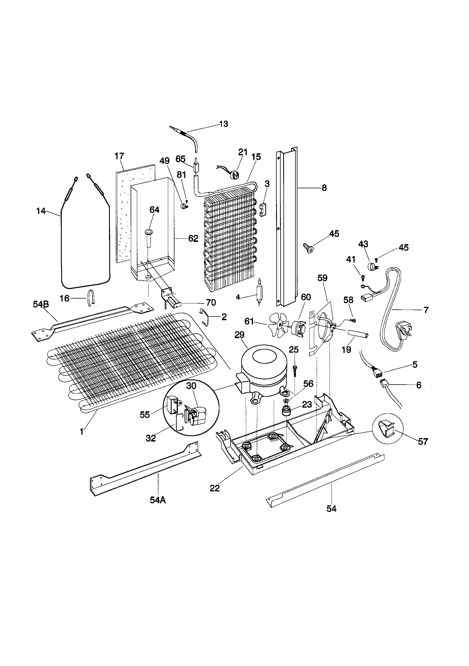 Kenmore 25358082895 system diagram