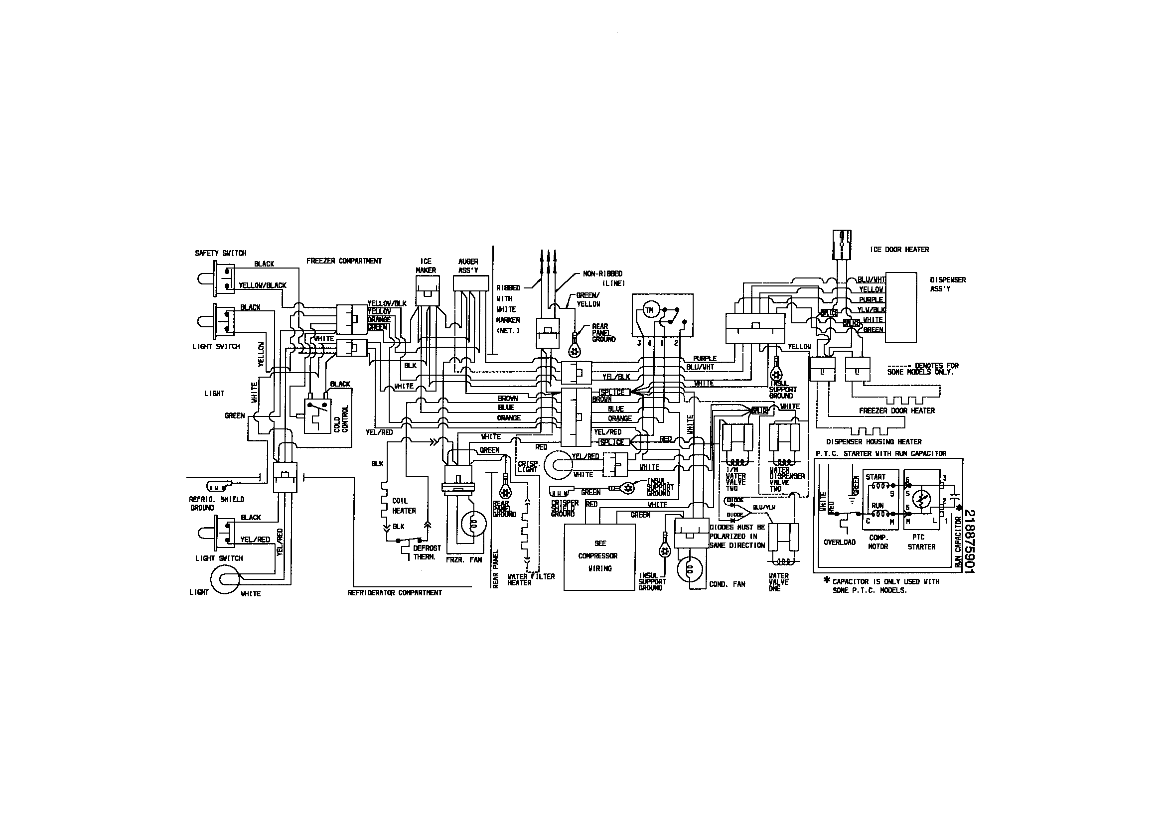 Kenmore 25358082895 wiring diagram diagram
