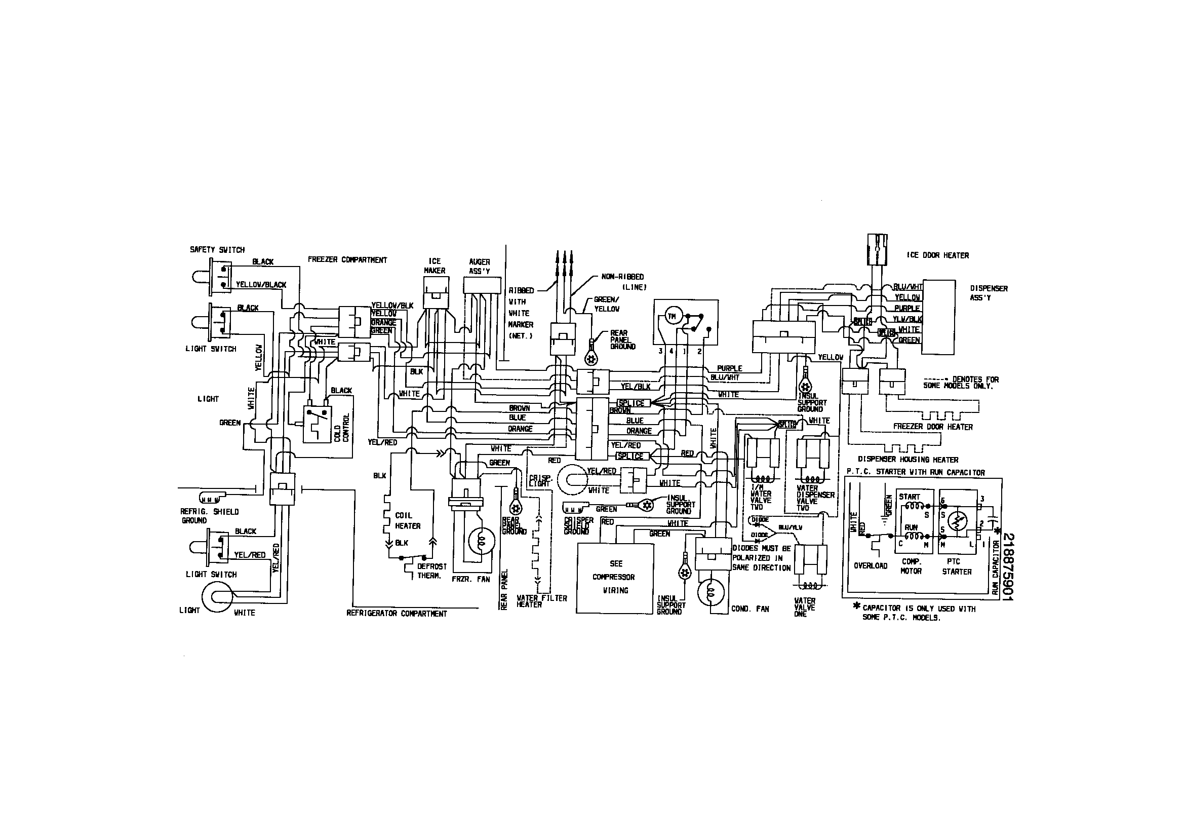 Kenmore 25359487991 wiring diagram diagram
