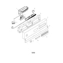 Bosch SHI6802 fascia panel diagram