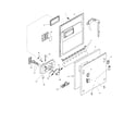 Bosch SHI6802 door assembly diagram