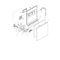 Bosch SHU4006UC/06 door assembly diagram