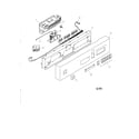 Bosch SHU5312 fascia panel diagram