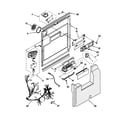 Kenmore 66515984990 door and latch diagram