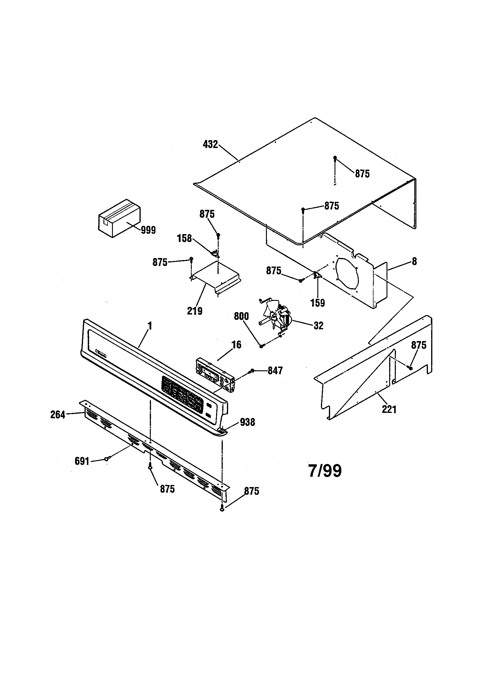 Kenmore 91147489991 control diagram