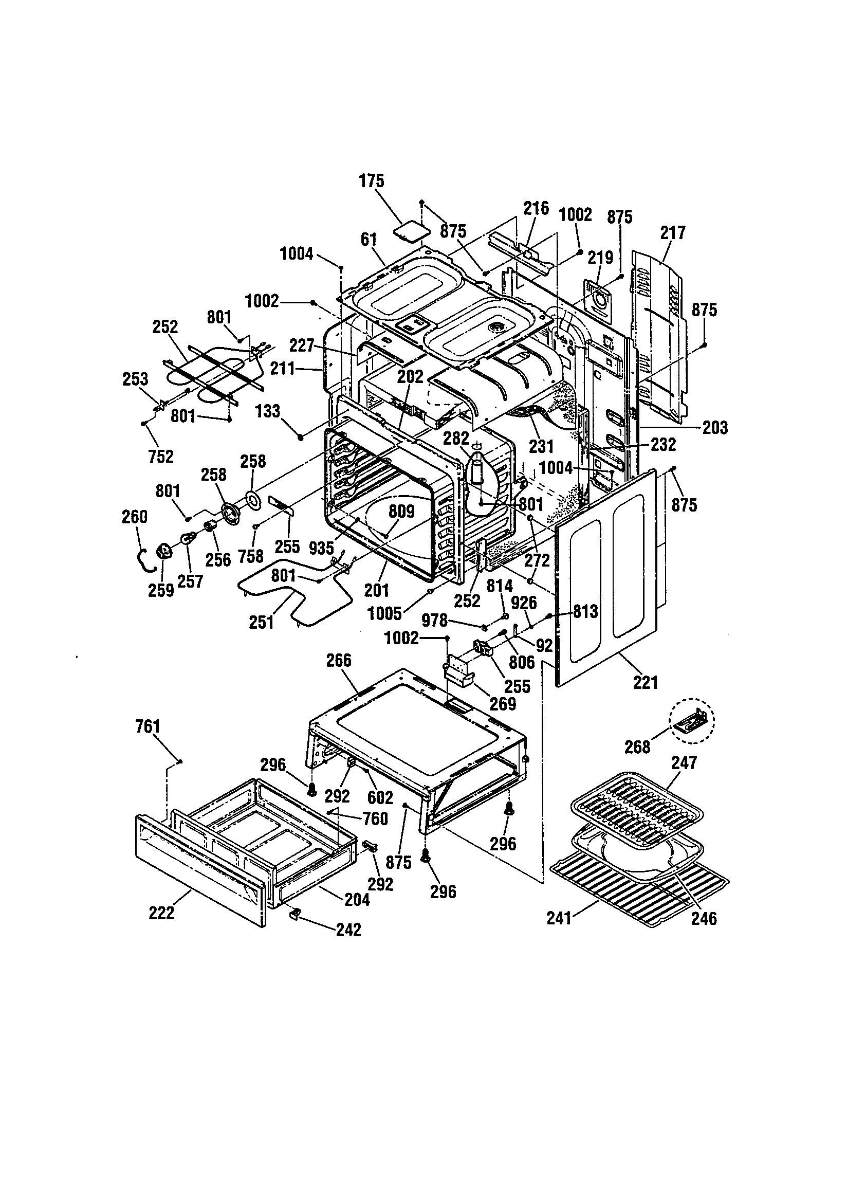 Kenmore 91192408990 body diagram