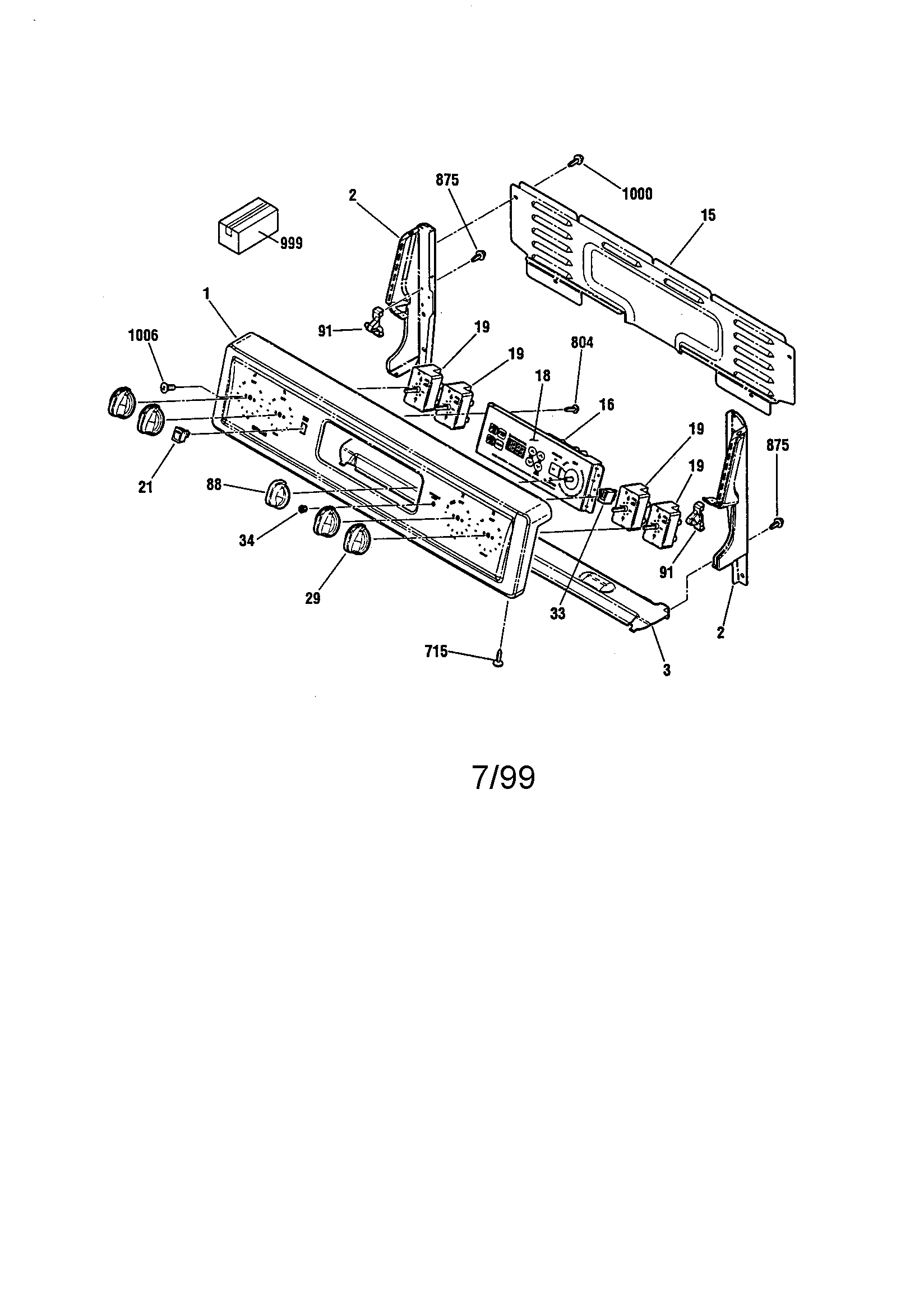 Kenmore 91193581990 backguard diagram