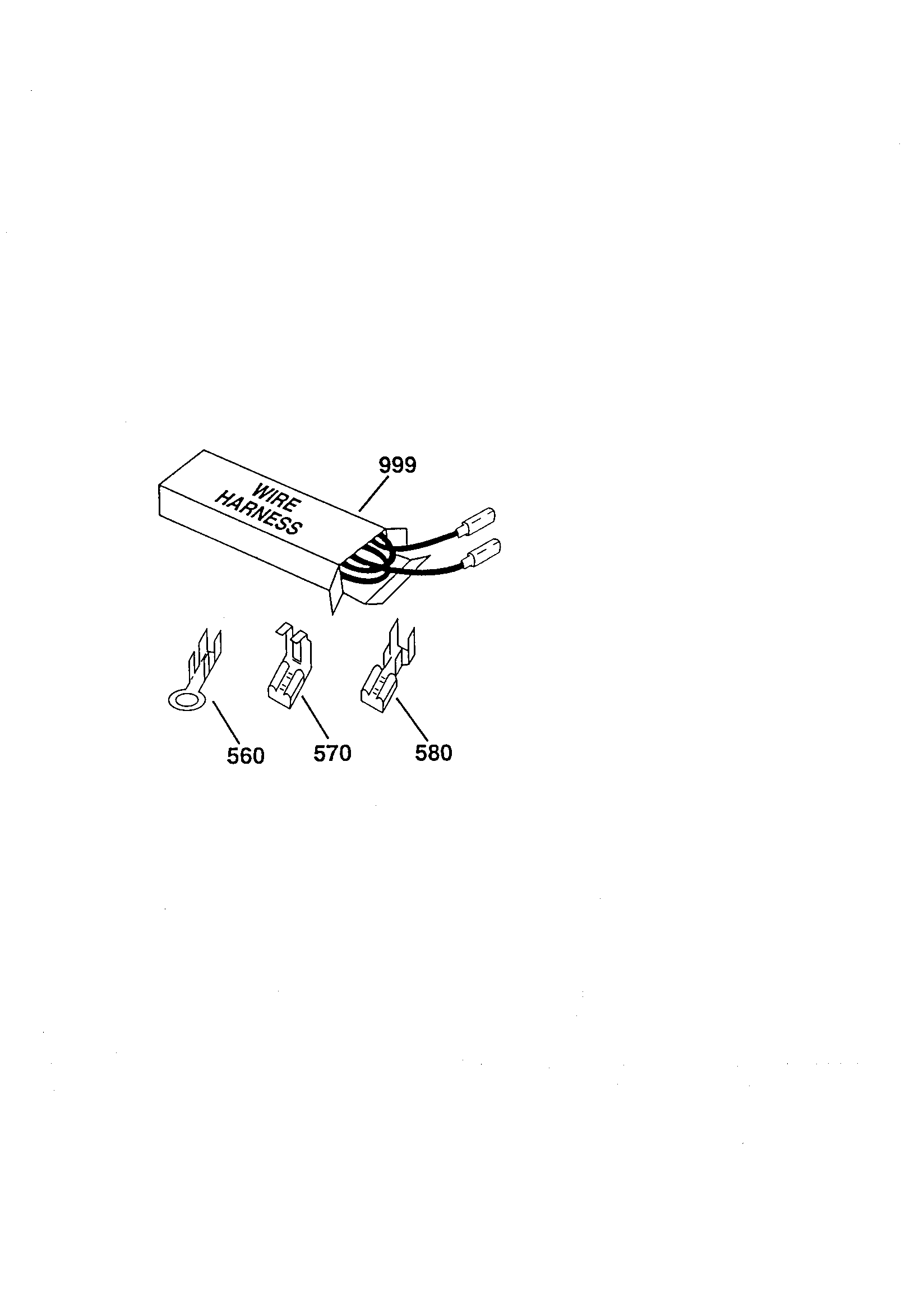 Kenmore 91193581990 wire harnesses/wiring components diagram