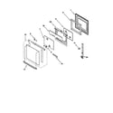 Whirlpool GBD277PDS1 oven door diagram