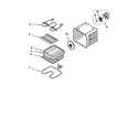 Whirlpool GBD277PDS1 internal oven diagram