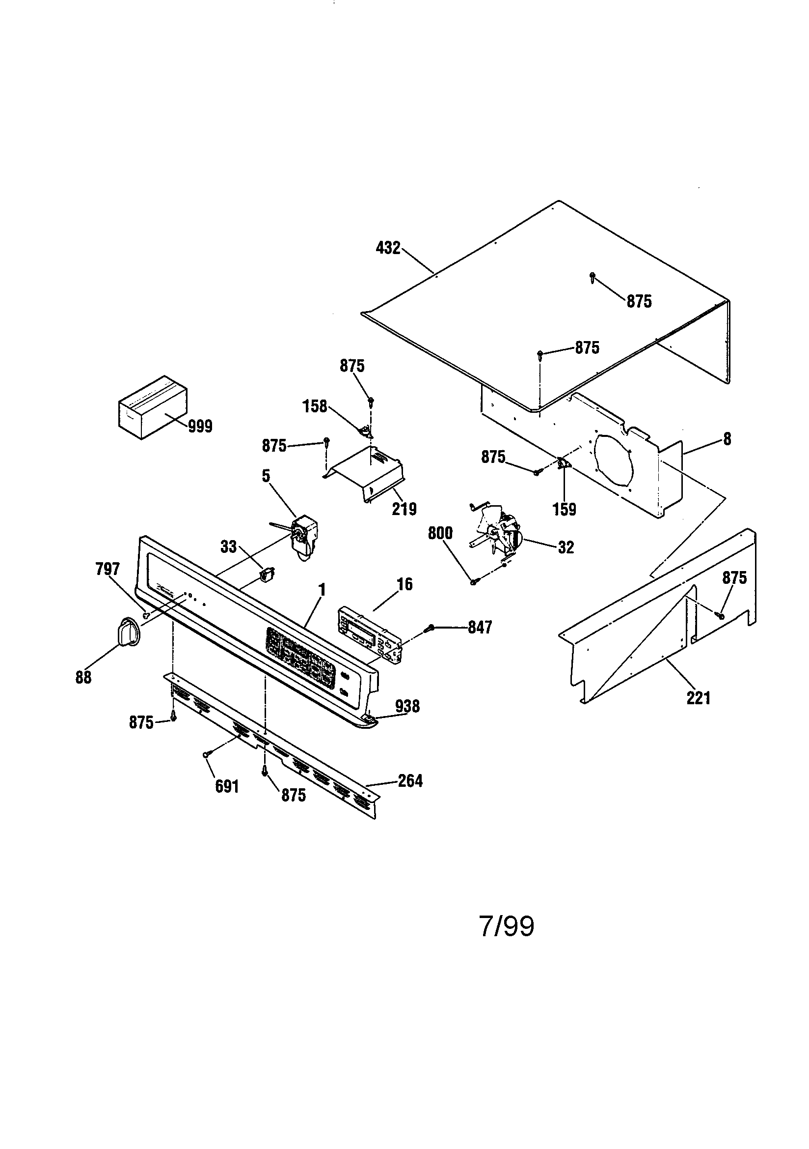 Kenmore 91148385991 control diagram