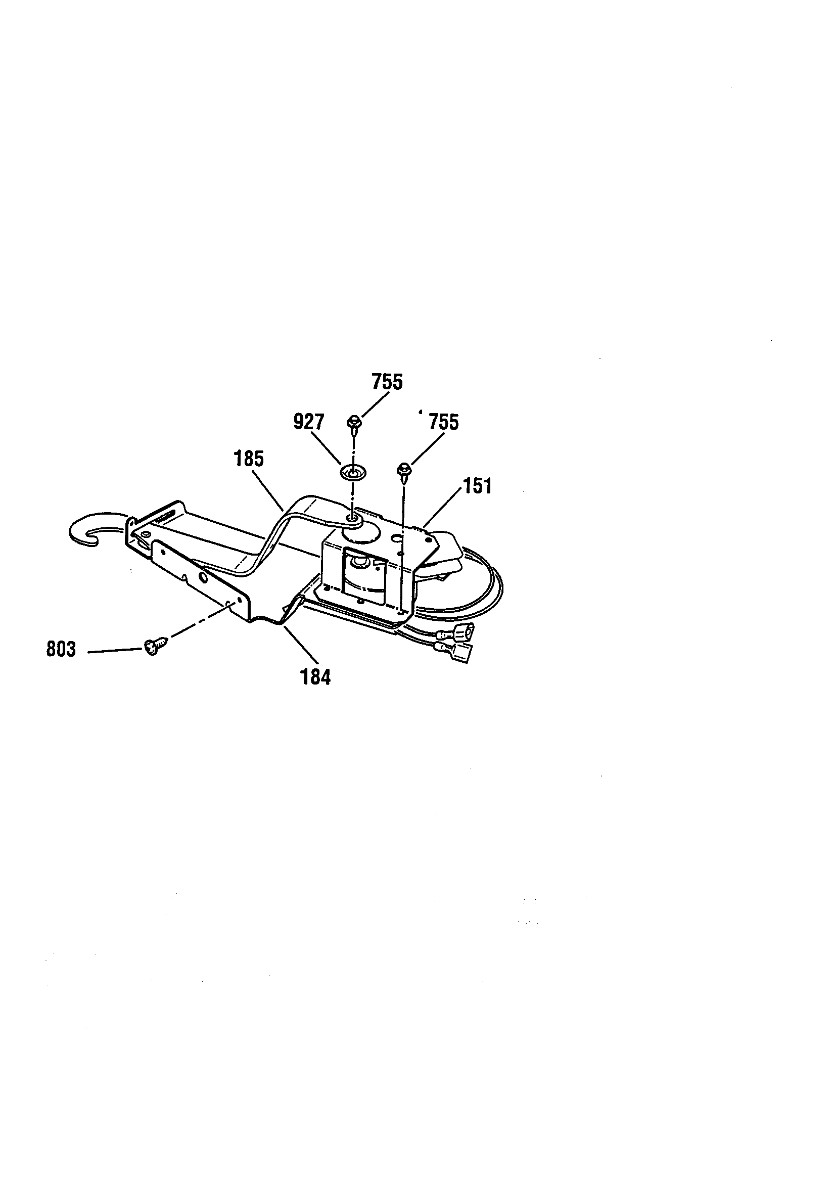 Kenmore 91148485991 door lock diagram