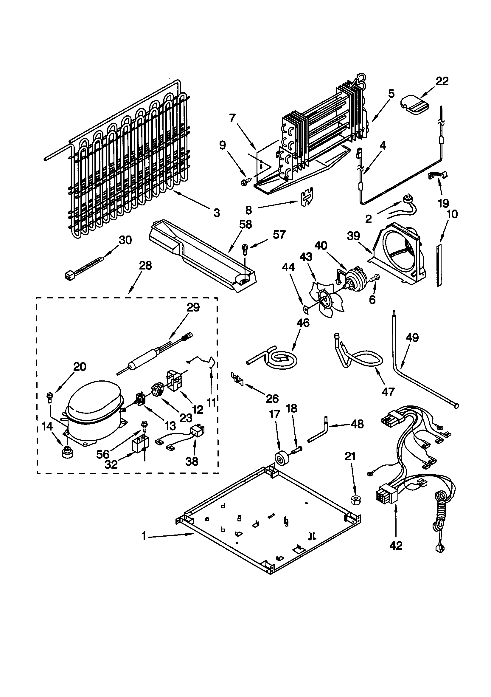 Kenmore 10670272990 unit diagram