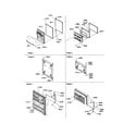 Amana TS122VL-P1306602WL door assemblies diagram