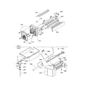 Amana TS122VL-P1306602WL ice maker assembly and parts diagram