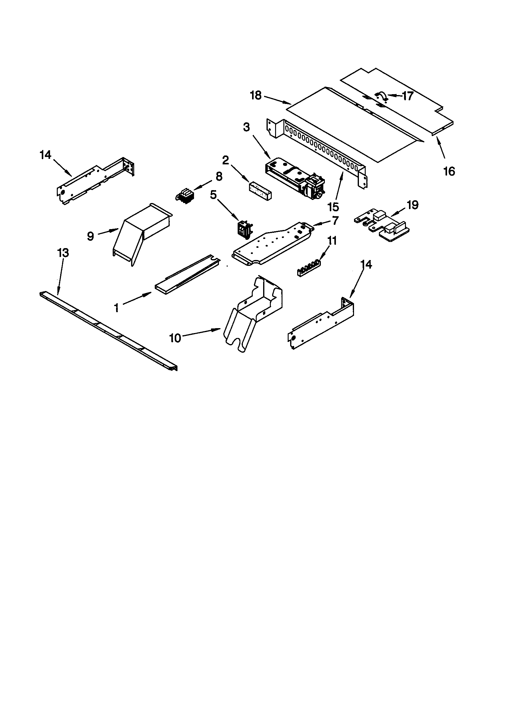 KitchenAid KEBS247DWH7 top venting diagram