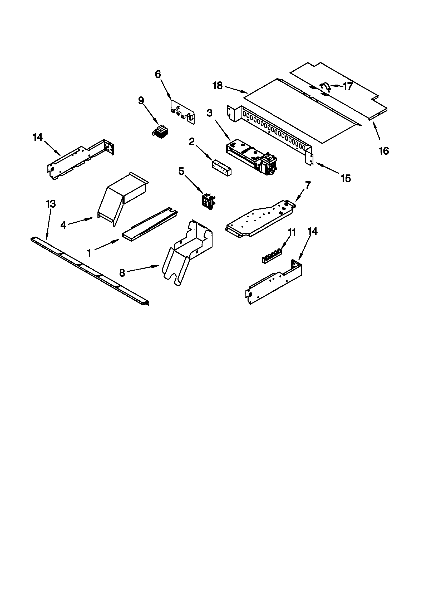 KitchenAid KEBI276DBL7 top venting diagram