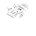 KitchenAid KEBI276DBL7 top venting diagram