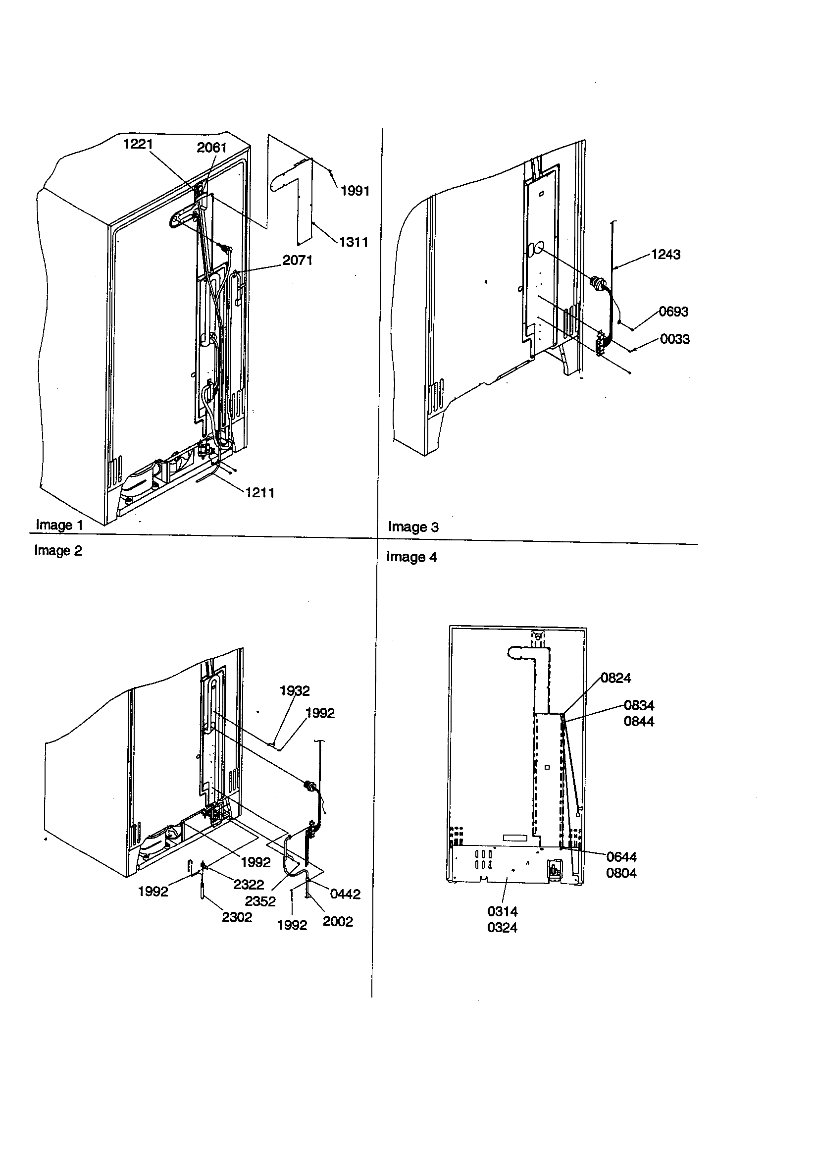 Amana SBD21VL-P1315502WL cabinet back diagram