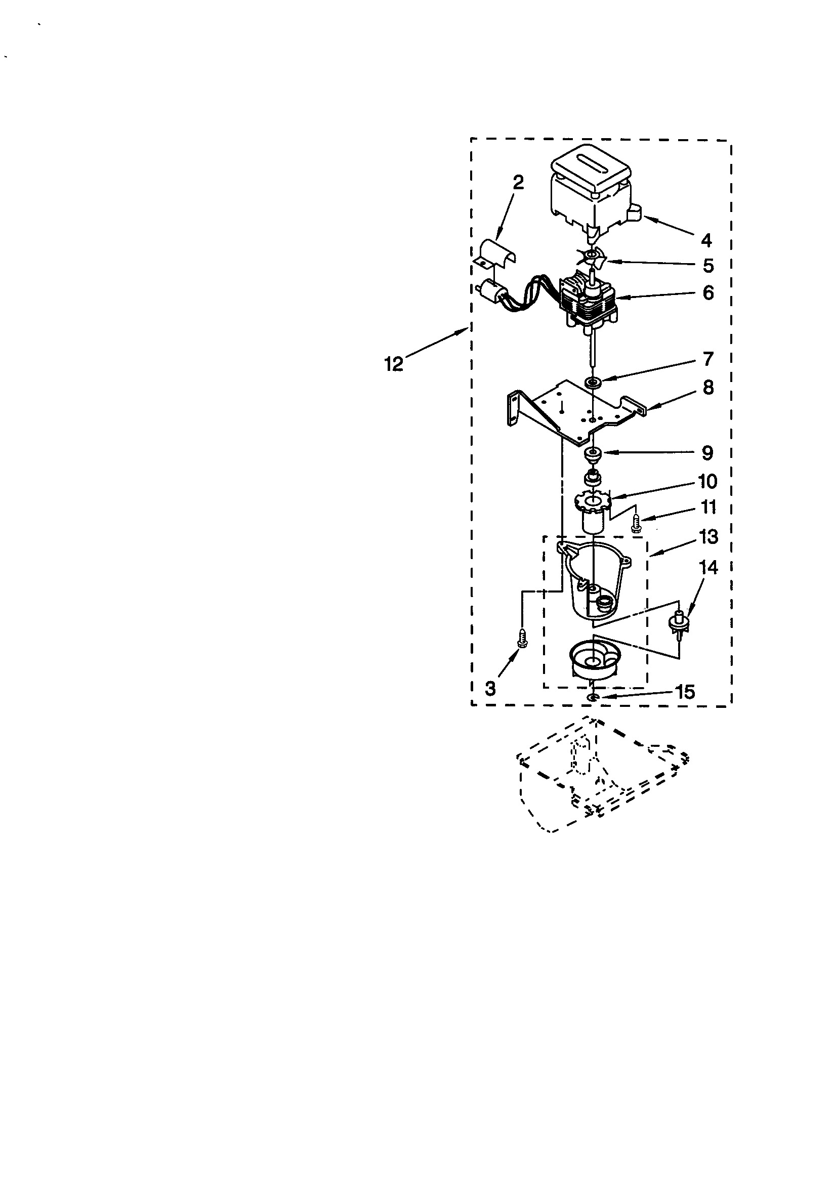 KitchenAid KUIS185FBS1 pump diagram